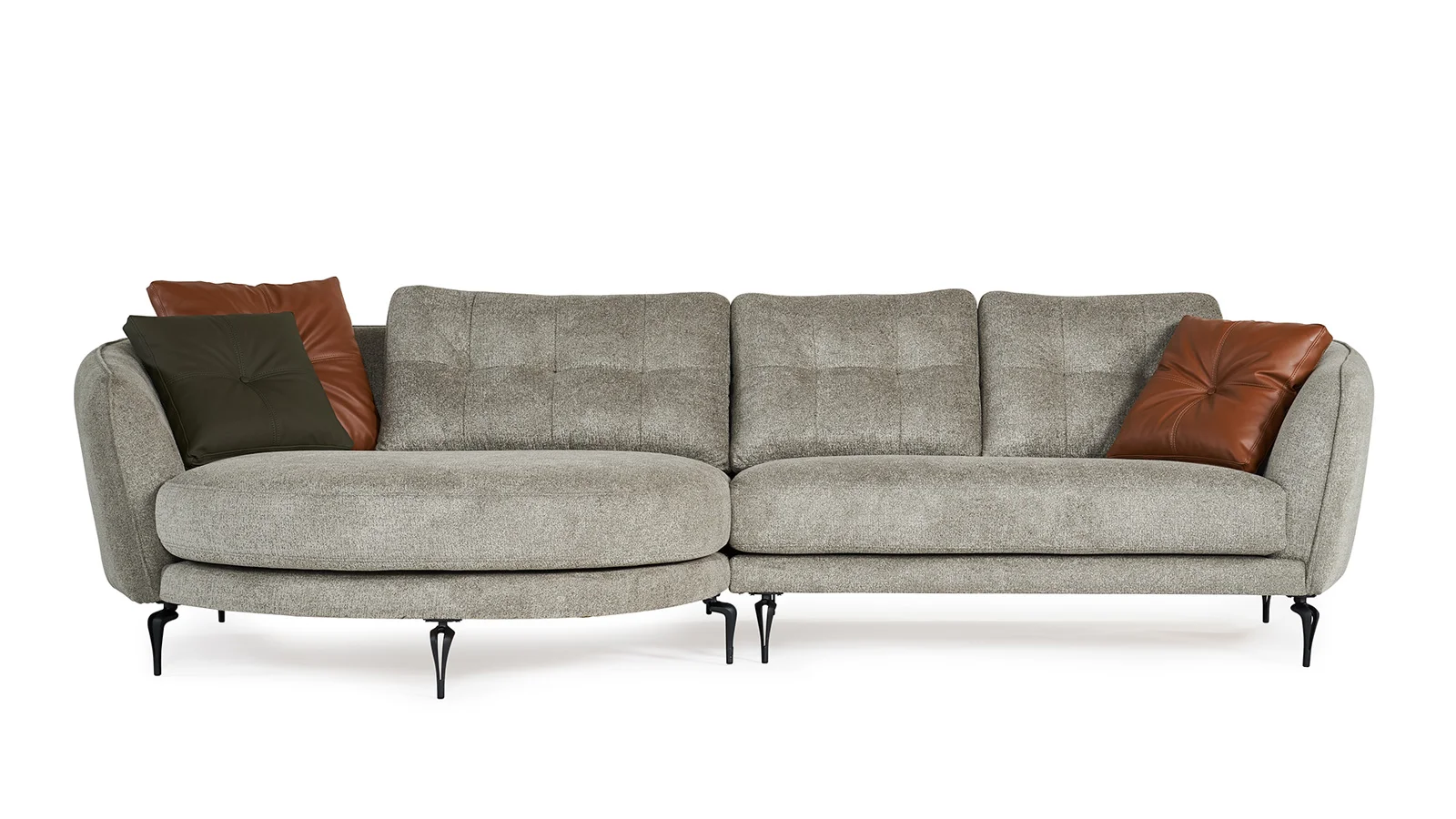 [NG-AREA-CORNER-MOD] NANGARO - AREA SET
(CORNER SOFA + 4-SEATER + ARMCHAIR) - AREA CORNER SOFA
