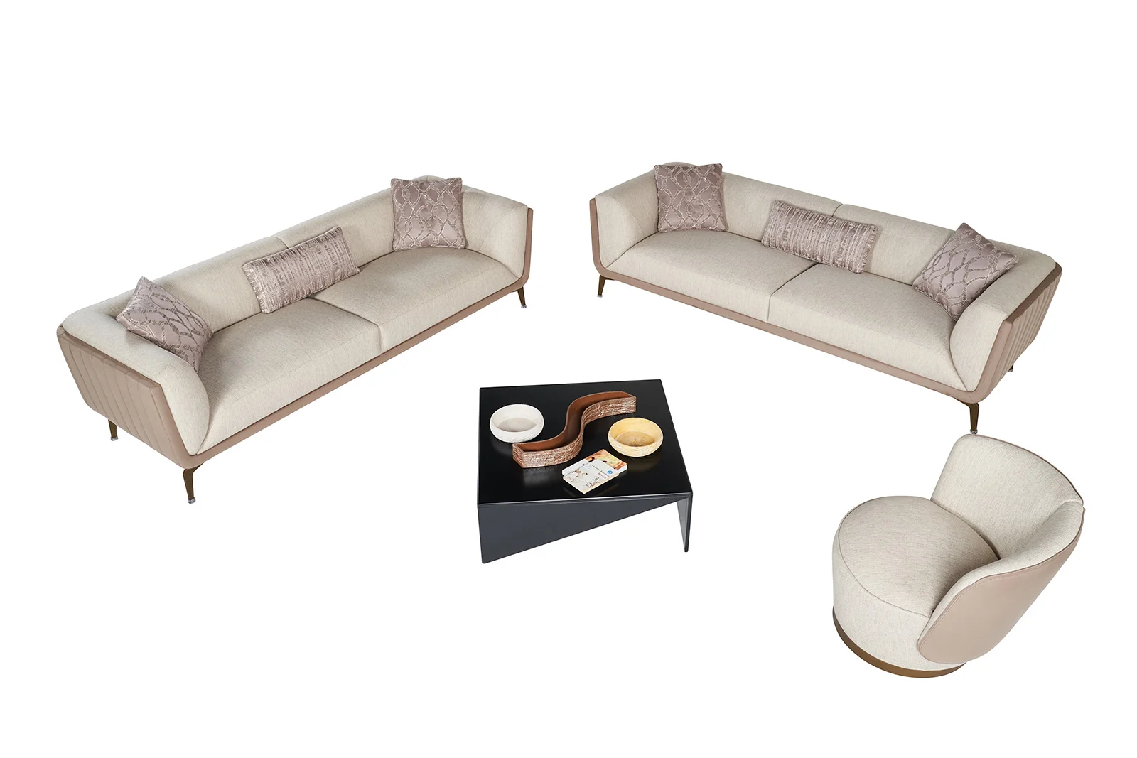 NANGARO - MEGA JUNIOR SET
(3+3+1+COFFEE TABLE) - MEGA JUNIOR COFFEE TABLE