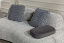 NANGARO - GENESIS SET
(LOUNGER + 3-SEATER + 2-SEATER + ARMCHAIR) - GENESIS 2-SEATER MODULE