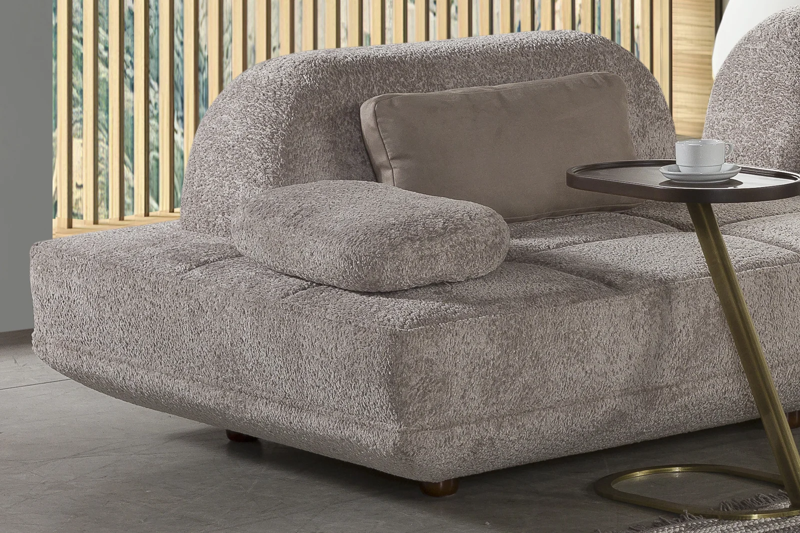 [NG-TROY-CORNER-MOD-01] NANGARO - TROY SET
(CORNER MODULE 1 + CORNER MODULE 2 + LOUNGER + SINGLE-SEAT MODULE) - TROY CORNER MODULE 1