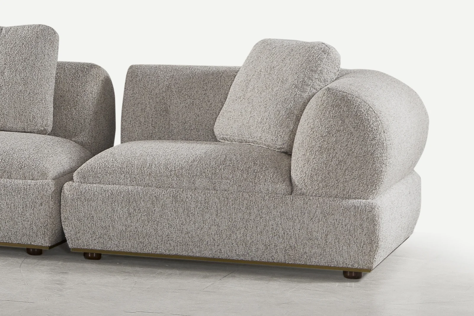 NANGARO - PRAG SET
(SINGLE CORNER MODULE + SINGLE-SEAT MODULE + 2-SEAT LOUNGER + LOUNGER + SEATING OTTOMAN + OTTOMAN TABLE) - PRAG SINGLE CORNER MODULE