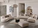 NANGARO - ZOI SET
(LOUNGER + RELAXATION MODULE + BEAN-SHAPED MODULE + OTTOMAN) - ZOI OTTOMAN