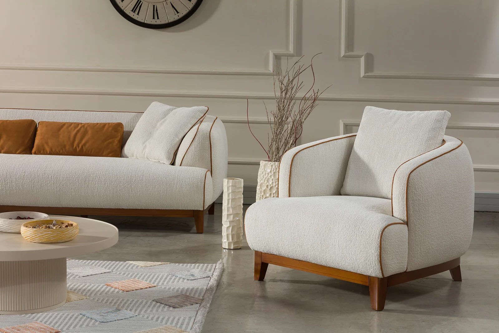 NANGARO - ESTA SET
(3-3-1) - ESTA ARMCHAIR